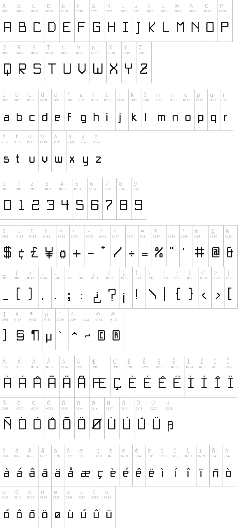 Básica-Unicode-ttf字体下载,B Sica Unicode B Sica Unicode 55902 Version 1.0 ...