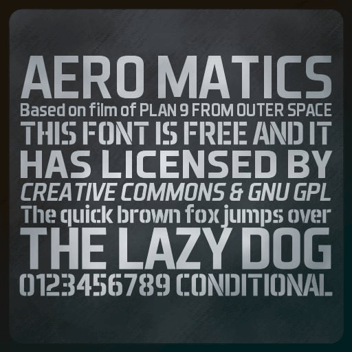 Aero Matics Stencil