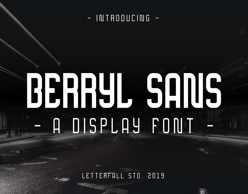 Berryl Sans DEMO font