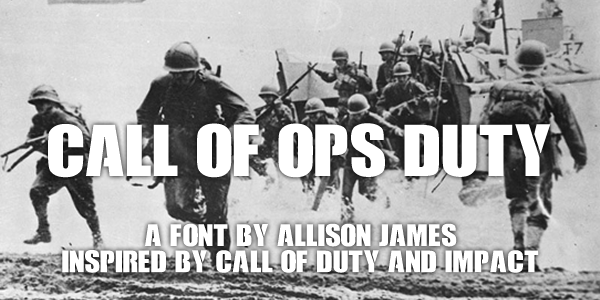 Call Of Ops Duty