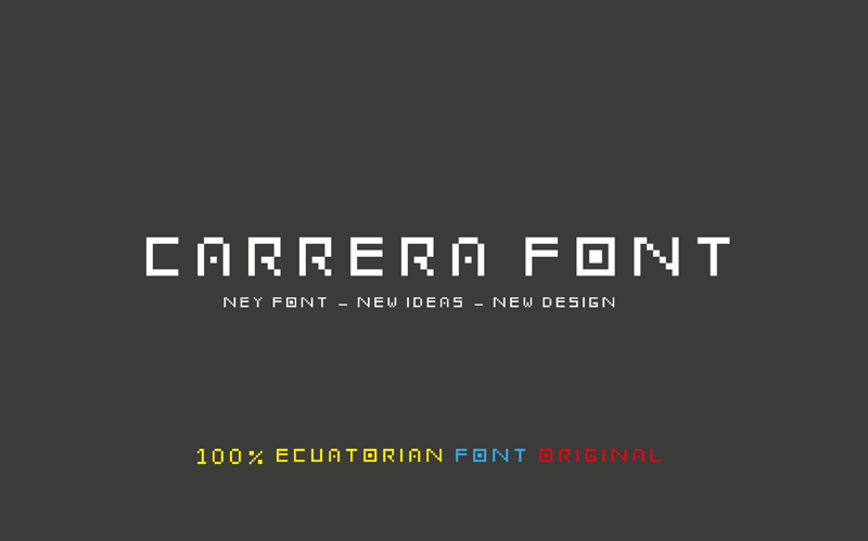 Carrera font