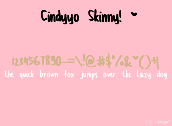 CindyyoSkinny