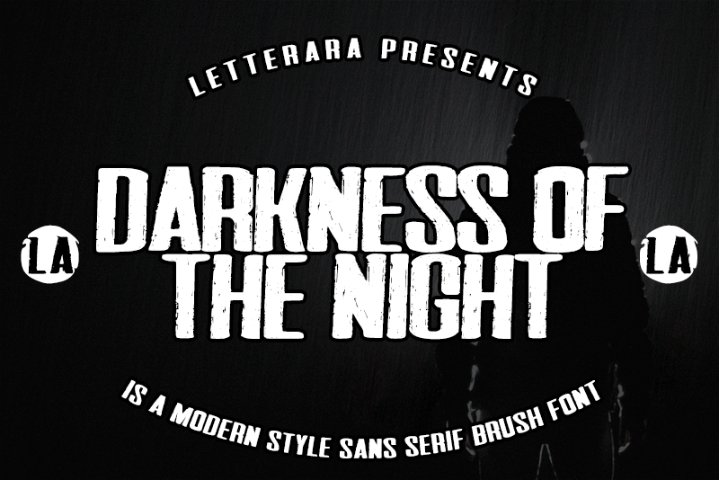 Darkness of the night