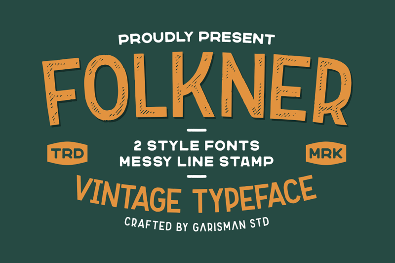 Folkner Stamp