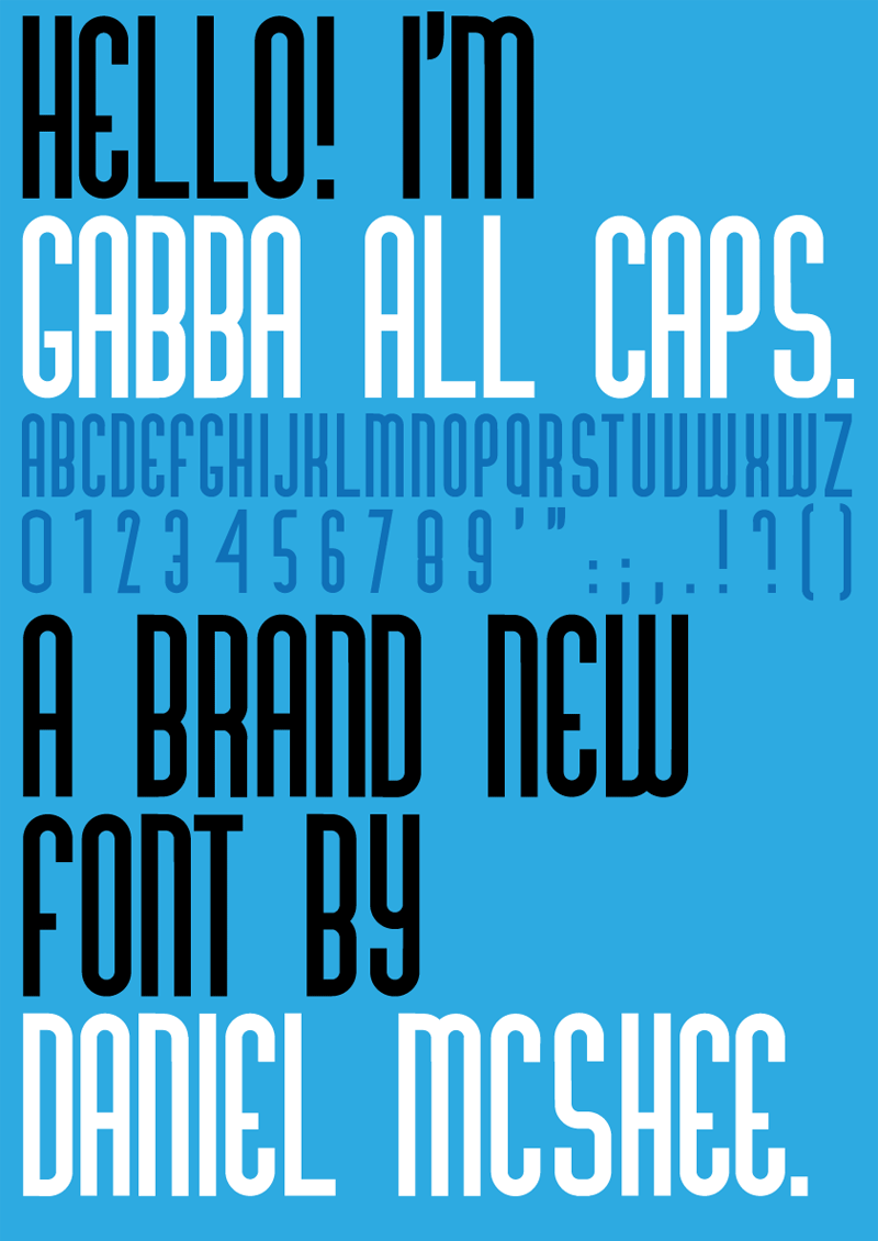 Gabba All Caps Regular