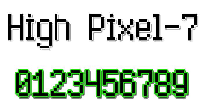 High Pixel-7