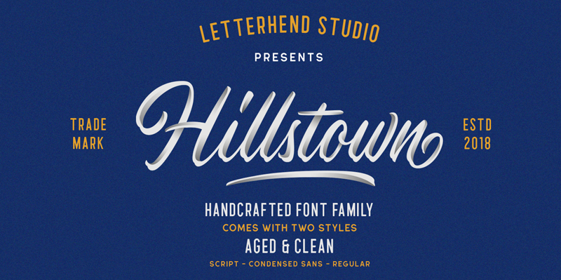 Hillstown Sans Clean demo