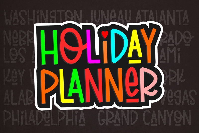 Holiday Planner