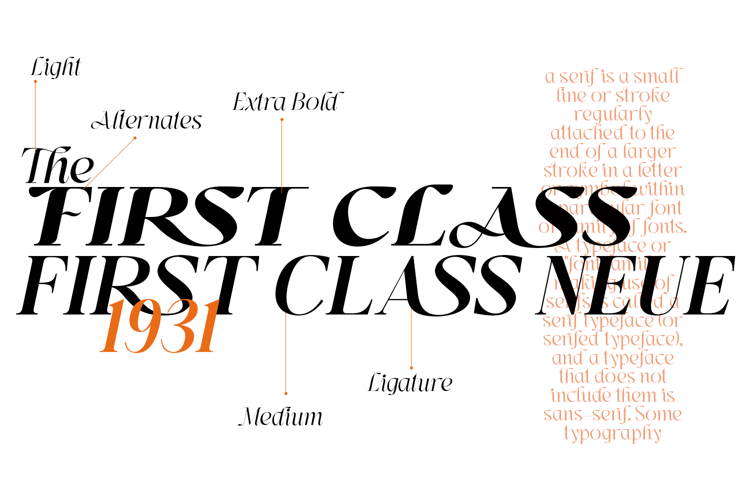 First Class Demo Thin