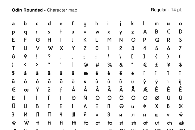 Odin Rounded