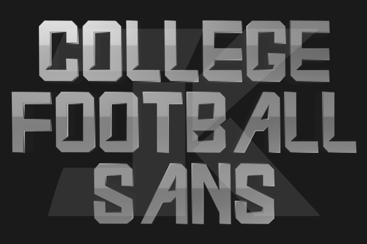 College Football Sans