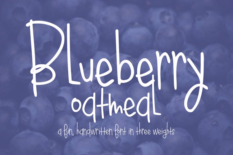 Blueberry Oatmeal