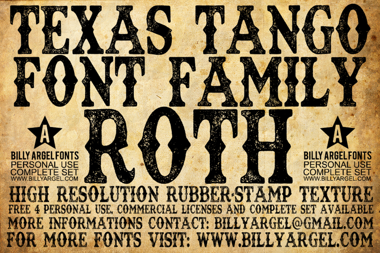 TEXAS TANGO EXTRA ROTH PERSONAL