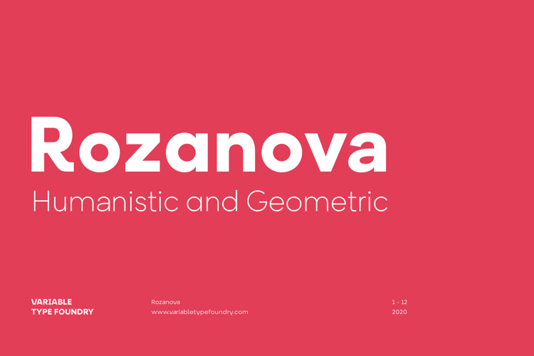 Rozanova GEO - Demo Semi Bold