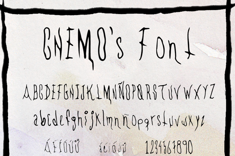 CHEMOs Font