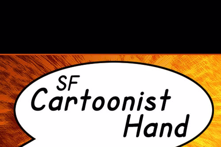 SF Cartoonist Hand