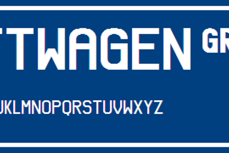 Kraftwagen-Grotesk NBP