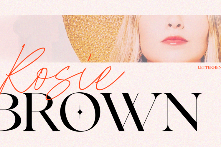 Rosie Brown Serif Demo