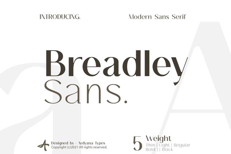 Breadley Sans