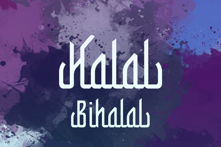 h Halal Bihalal