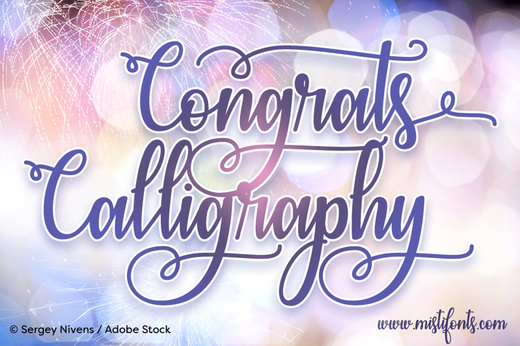 Congrats Calligraphy