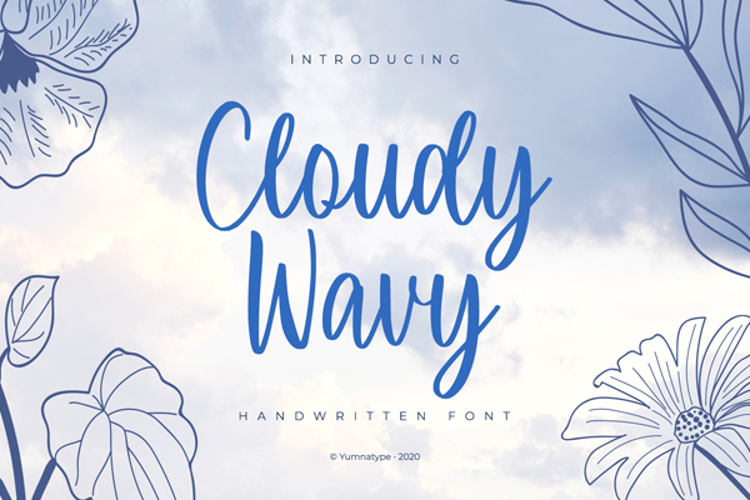 Cloudy Wavy Personal Use