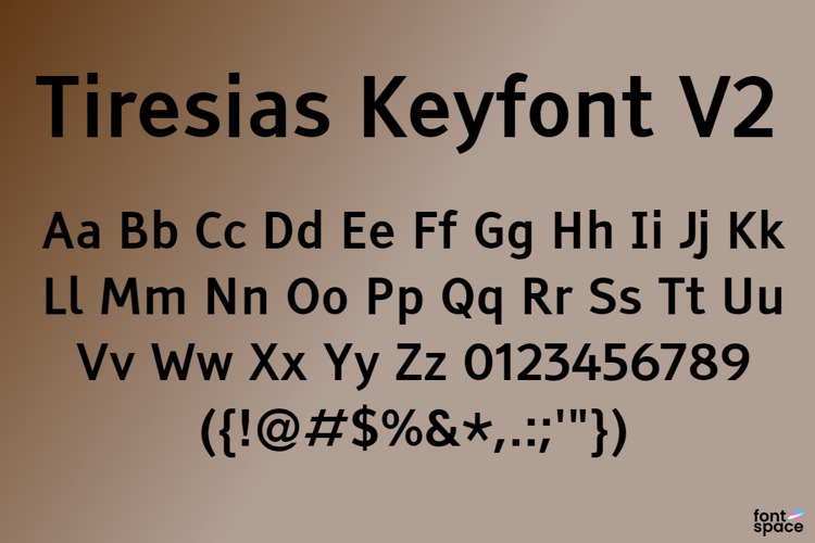 Tiresias Keyfont V2