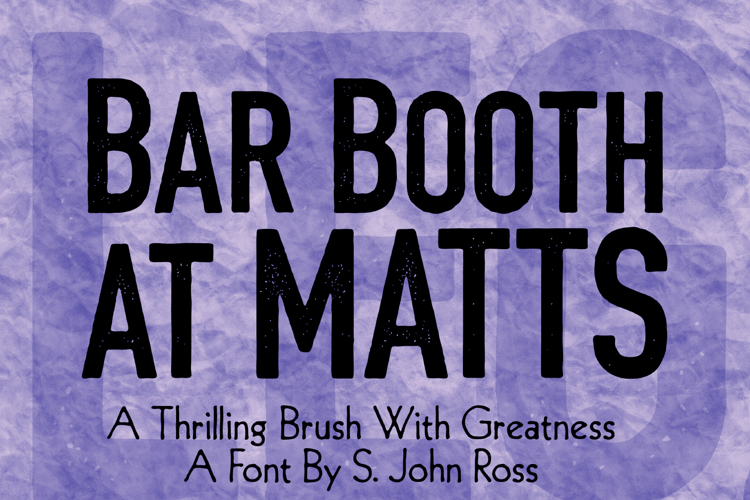 Bar Booth at Matts