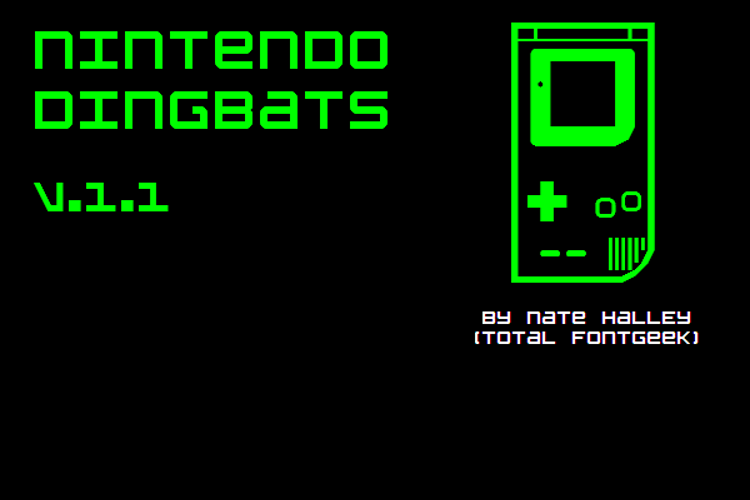 Nintendo Dingbats NBP