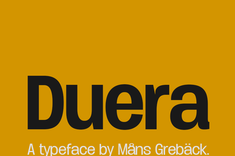 Duera PERSONAL USE Condensed