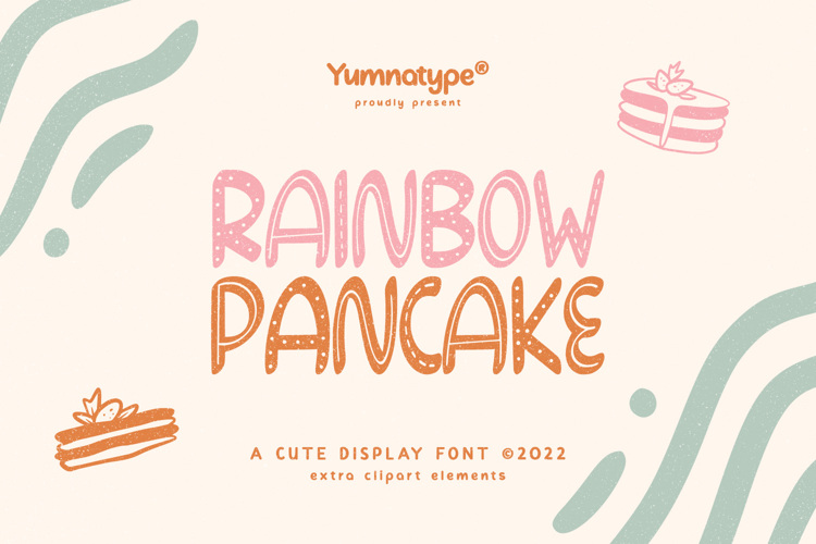 Rainbow Pancake Personal Use