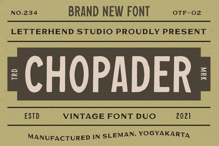 Chopader One DEMO