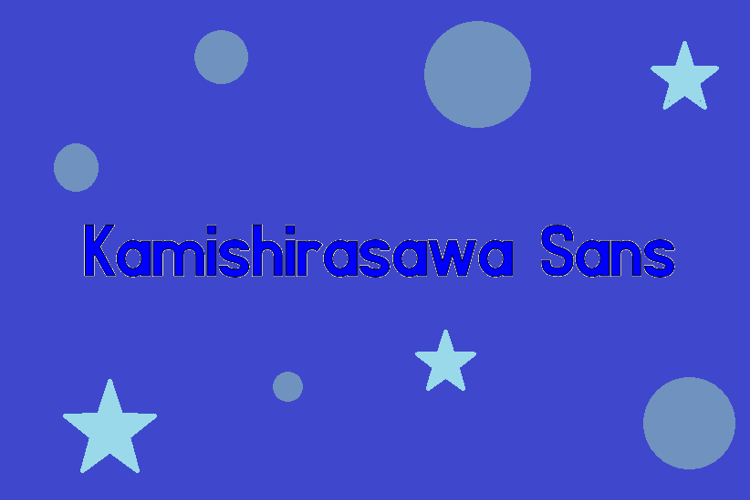 Kamishirasawa Sans