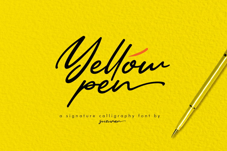 Yellow Pen