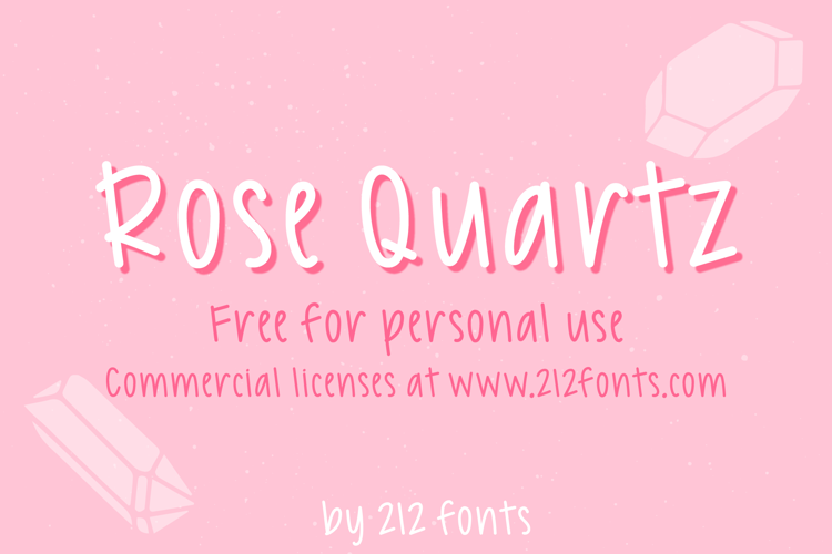 212 Rose Quartz PERSONALUSE