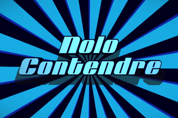 Nolo Contendre