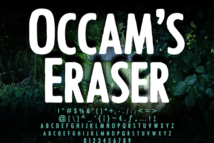 Occams Eraser